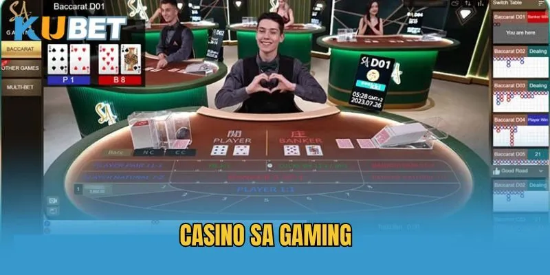 Vì sao sảnh Casino SA Gaming được yêu thích?
